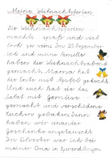Weihnachtsferien