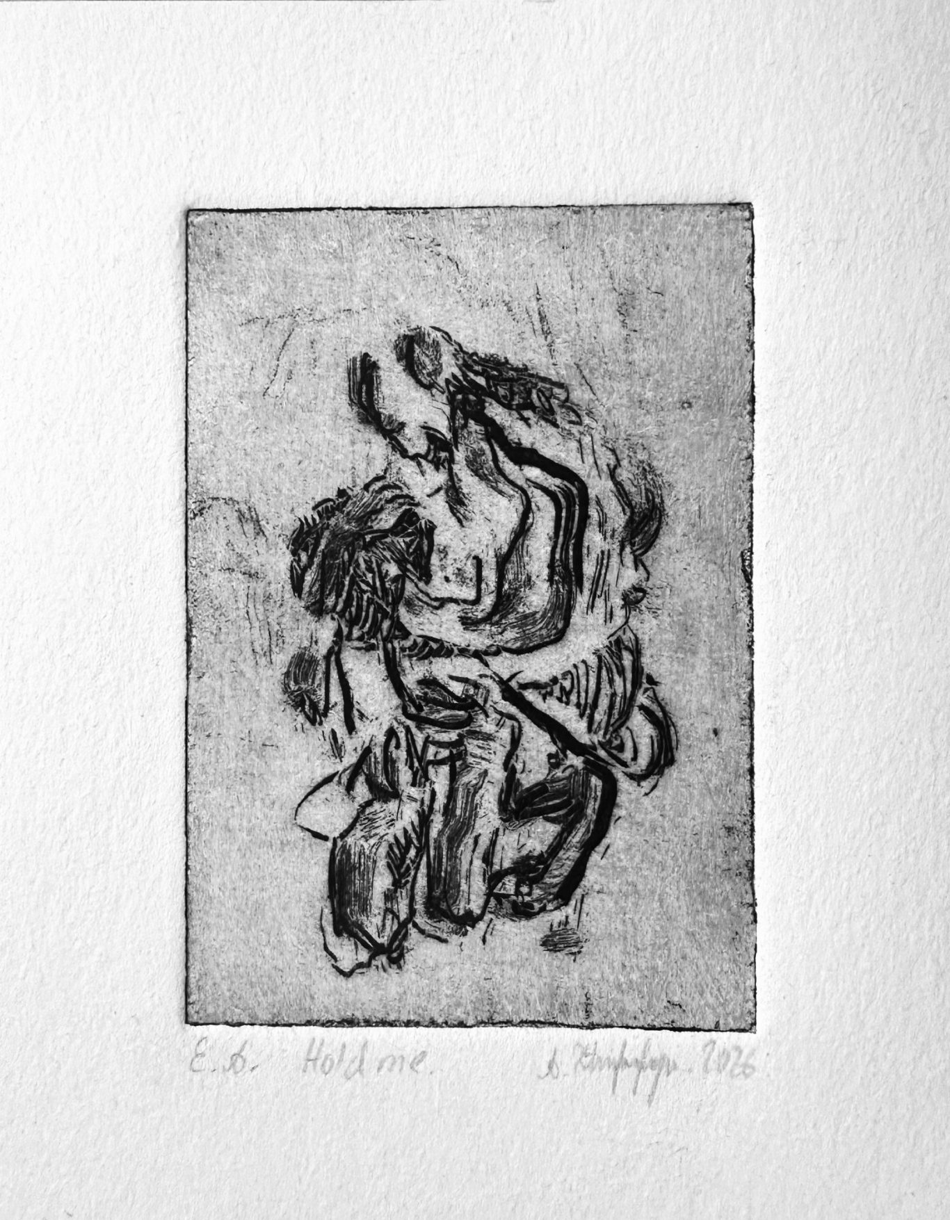 "Hold me."