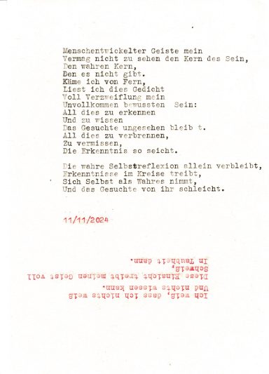 Unvollkommenes Bewusstsein