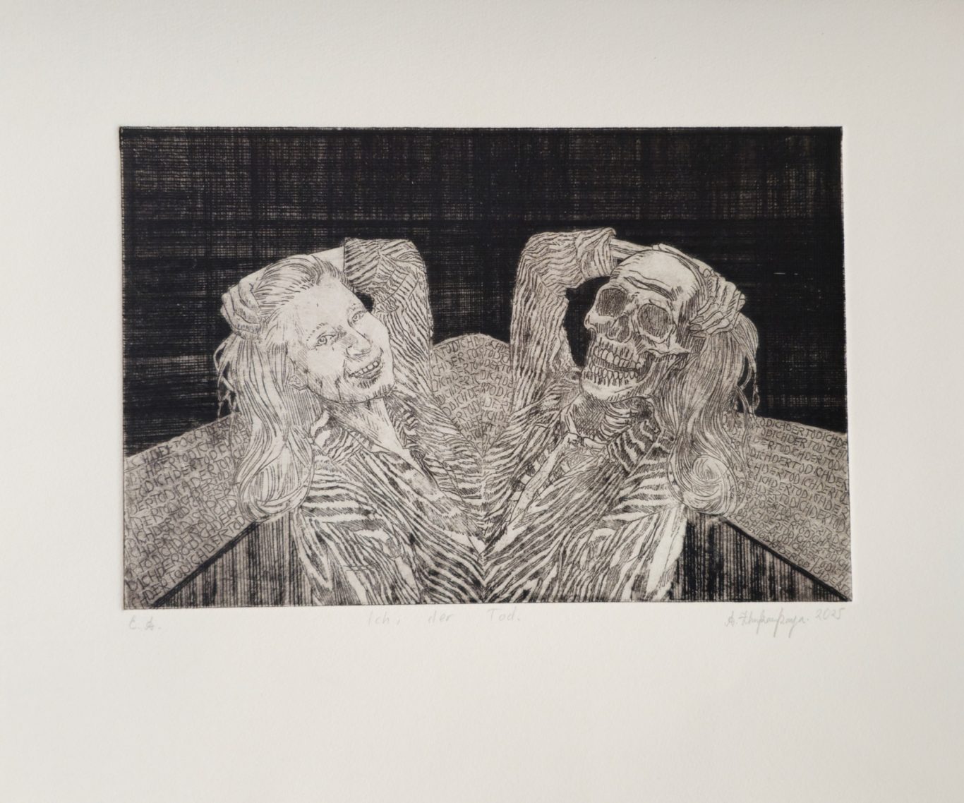 "Ich, der Tod."
