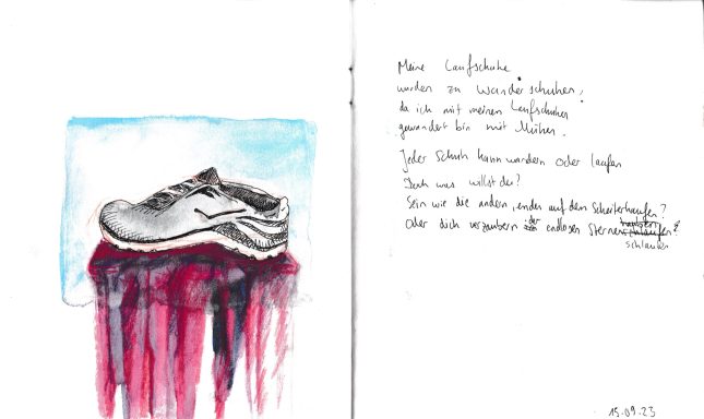 Laufschuhe zu Wanderschuhen