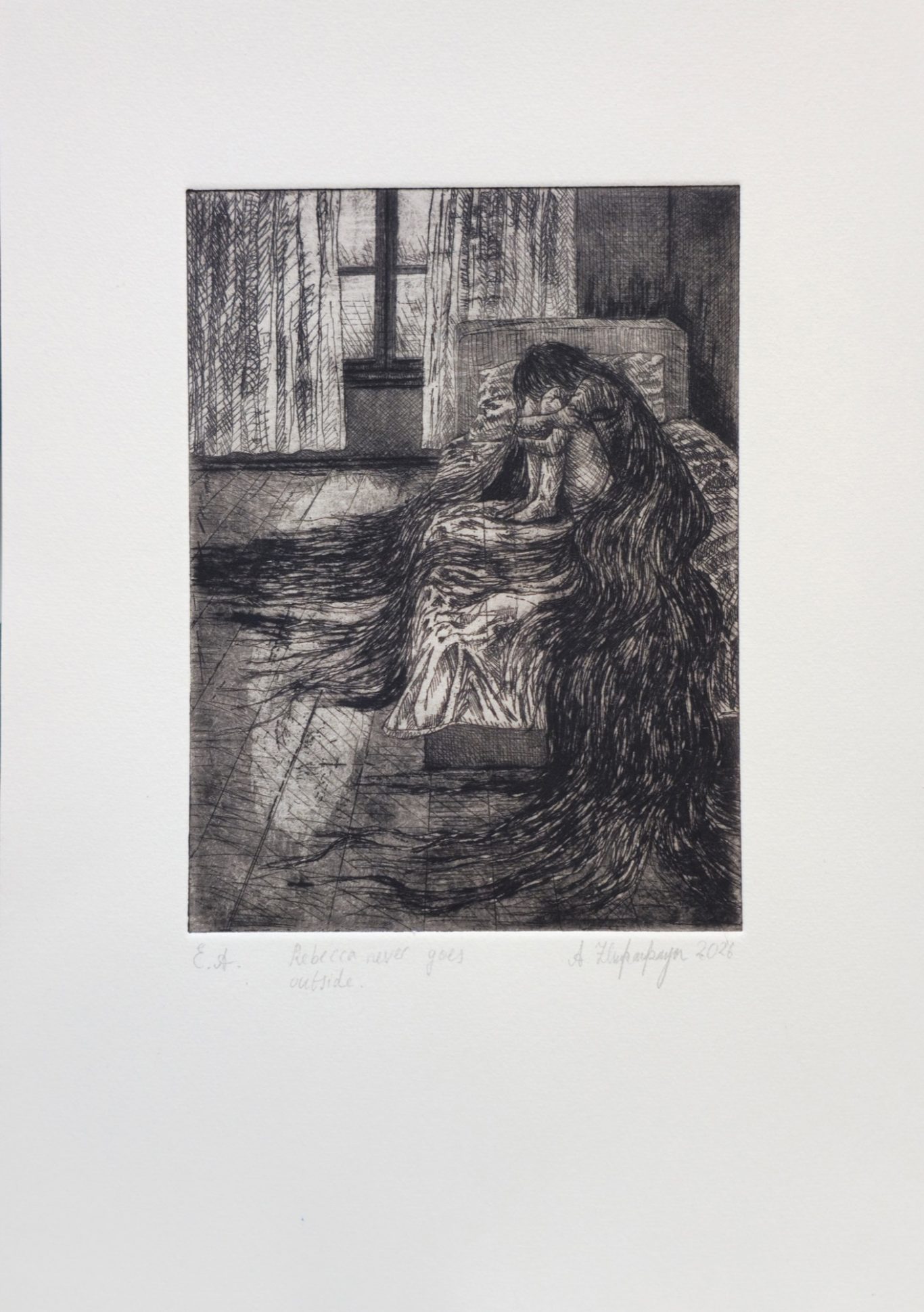 „Rebecca never goes outside“